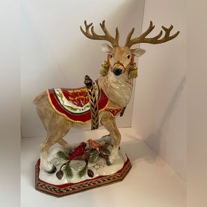 Fitz & Floyd Reindeer figurine